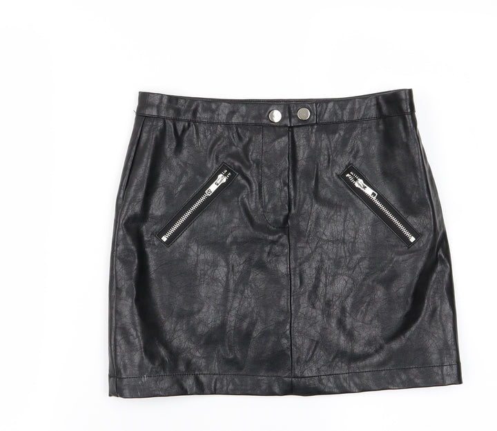 Shinestar Womens Black Straight & Pencil Set Size S