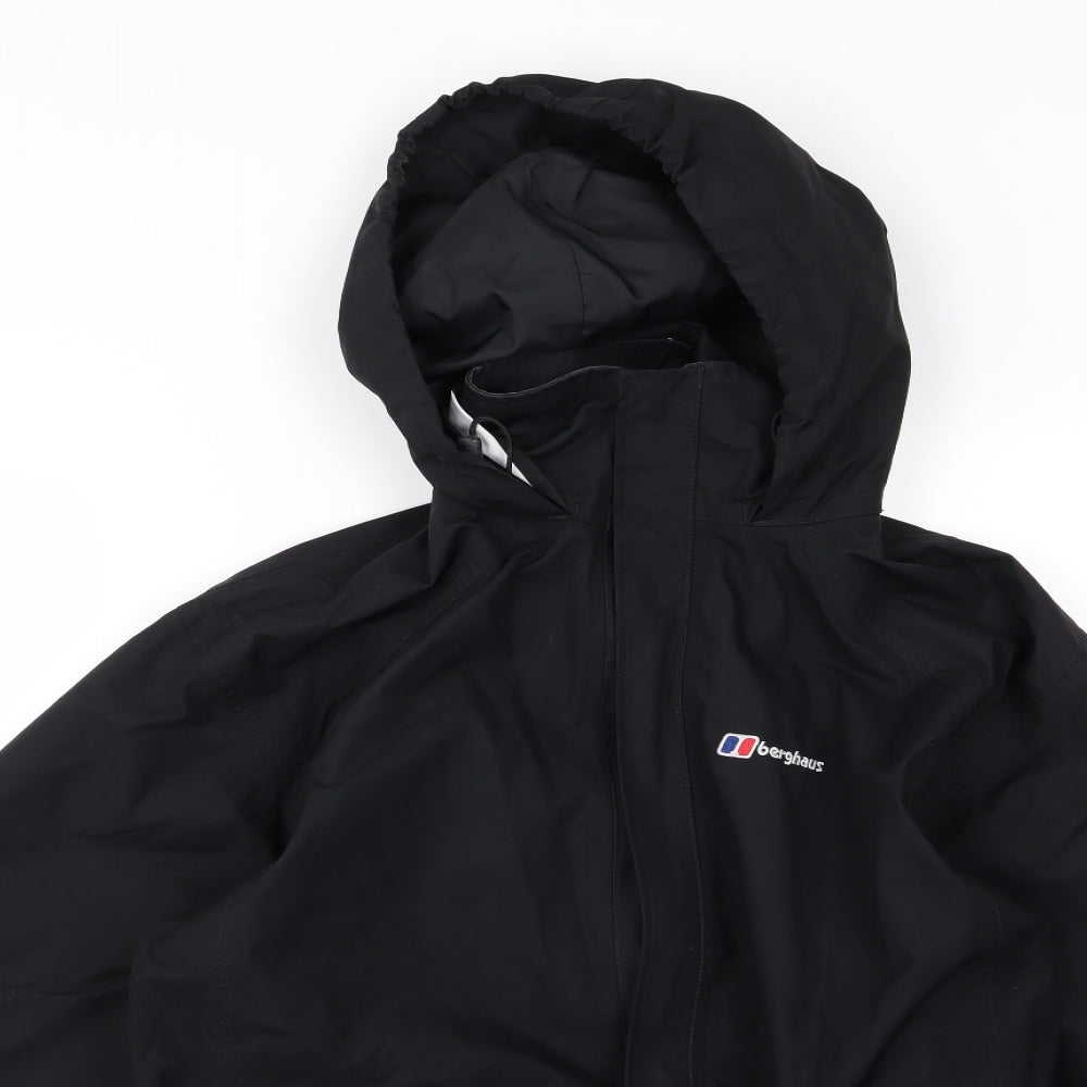 Berghaus Mens Black   Windbreaker Coat Size L