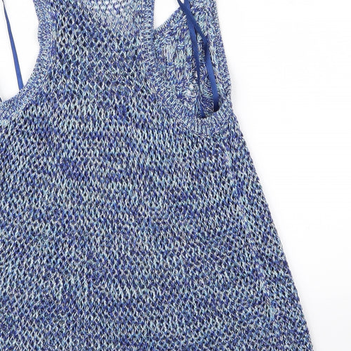 Papaya Womens Blue  Rayon A-Line  Size 8