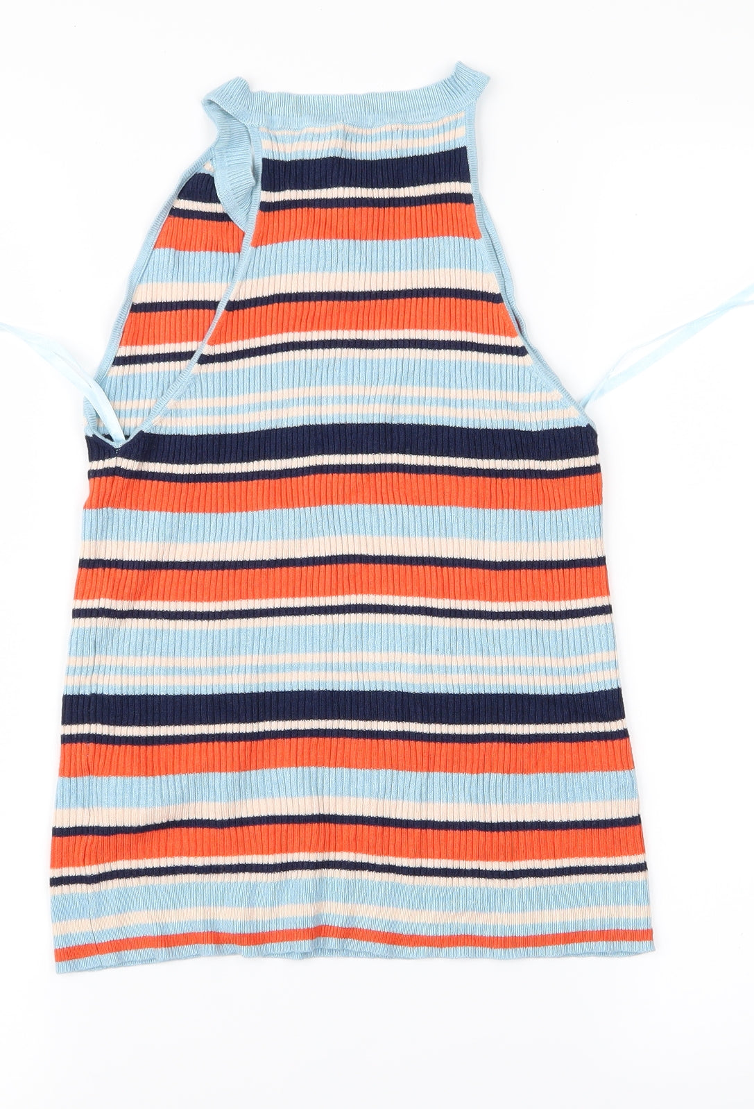 Atmosphere Womens Multicoloured Striped  Vest Jumper Size 14