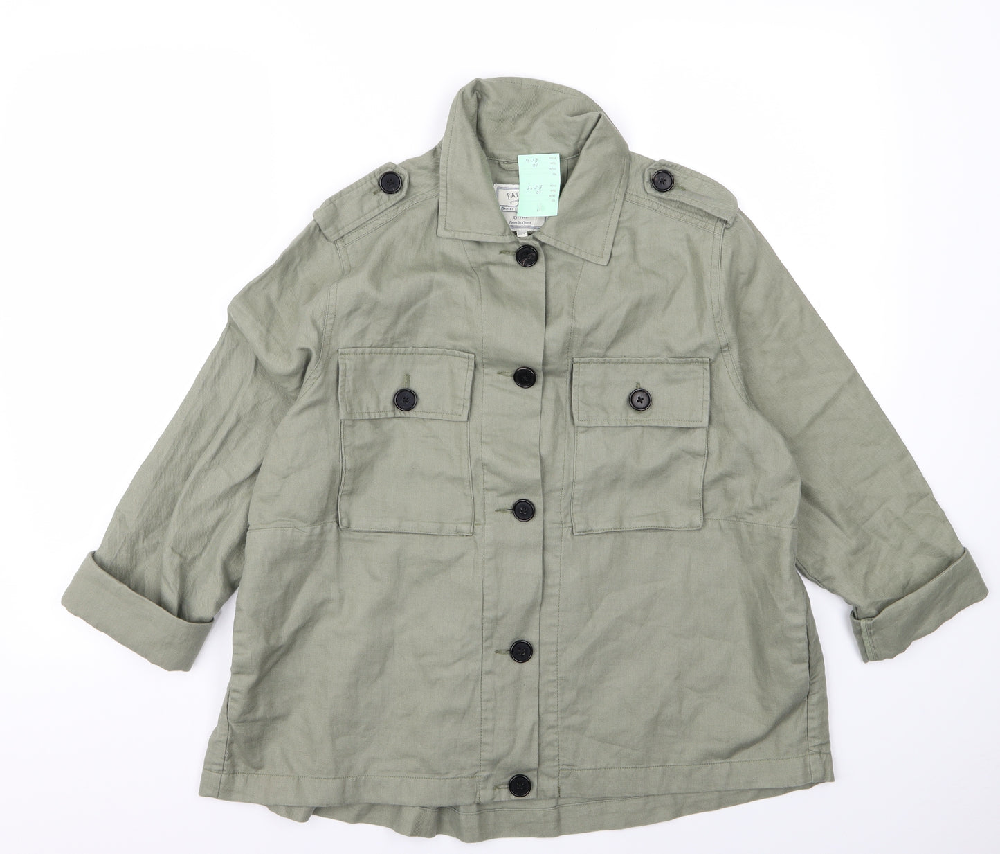 FATFACE Womens Green   Jacket  Size 12