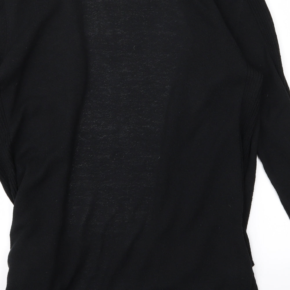 Peacocks Womens Black   Cardigan Jumper Size L