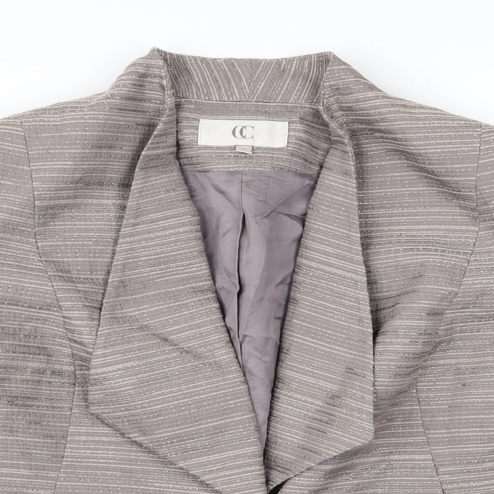cc Womens Grey   Jacket  Size 12