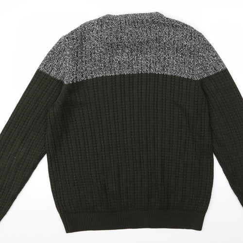 George Mens Green   Pullover Jumper Size M