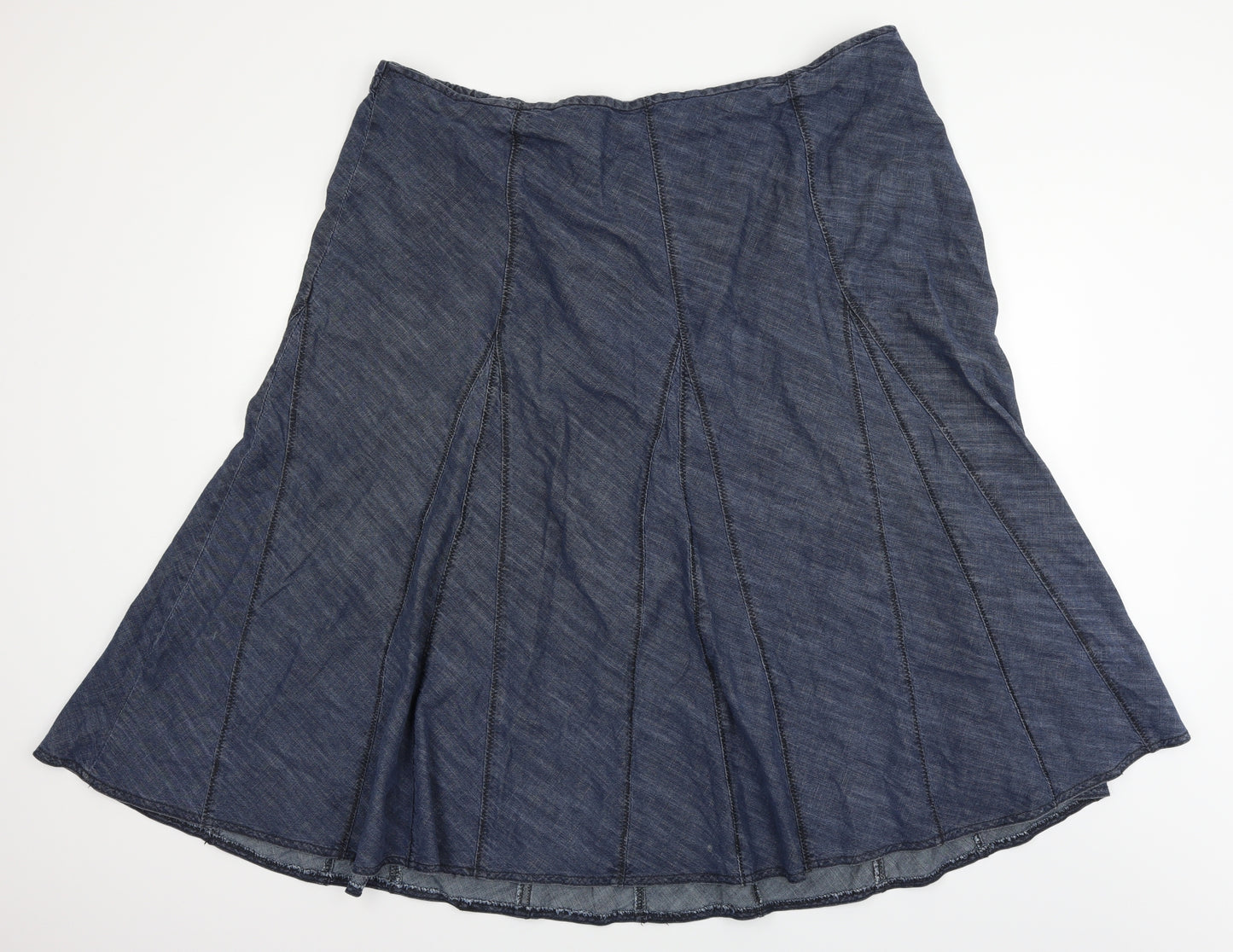casual comfort Womens Blue  Denim Maxi Skirt Size 26