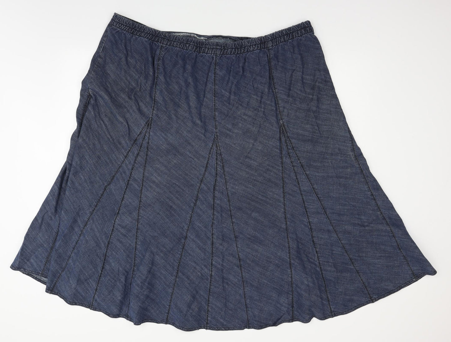 casual comfort Womens Blue  Denim Maxi Skirt Size 26