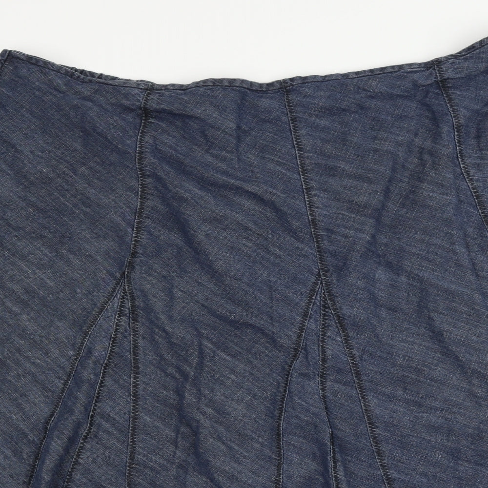 casual comfort Womens Blue  Denim Maxi Skirt Size 26