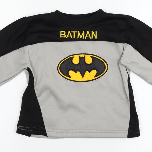 Unbranded Boys Grey   Pullover Jumper Size 6 Years