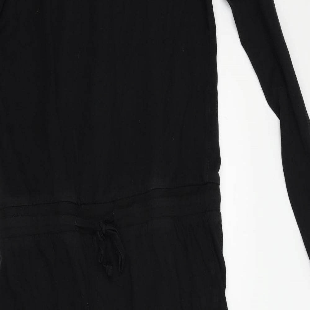 ESMARA Womens Black   Bodysuit One-Piece Size 10 L28 in