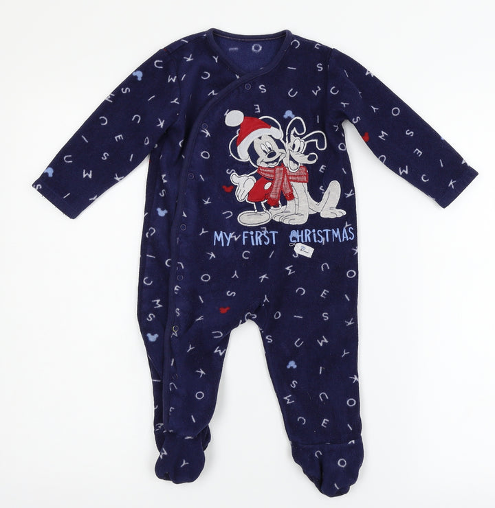 Unbranded Baby Blue Babygrow One-Piece One Size