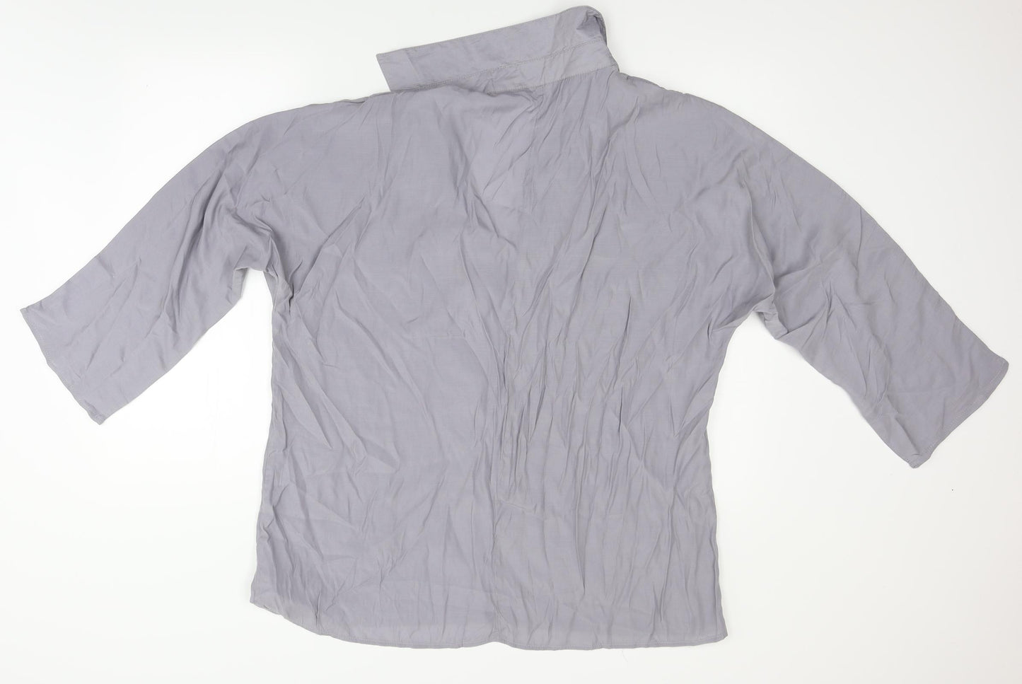 MissLook Womens Grey   Basic Blouse Size XL