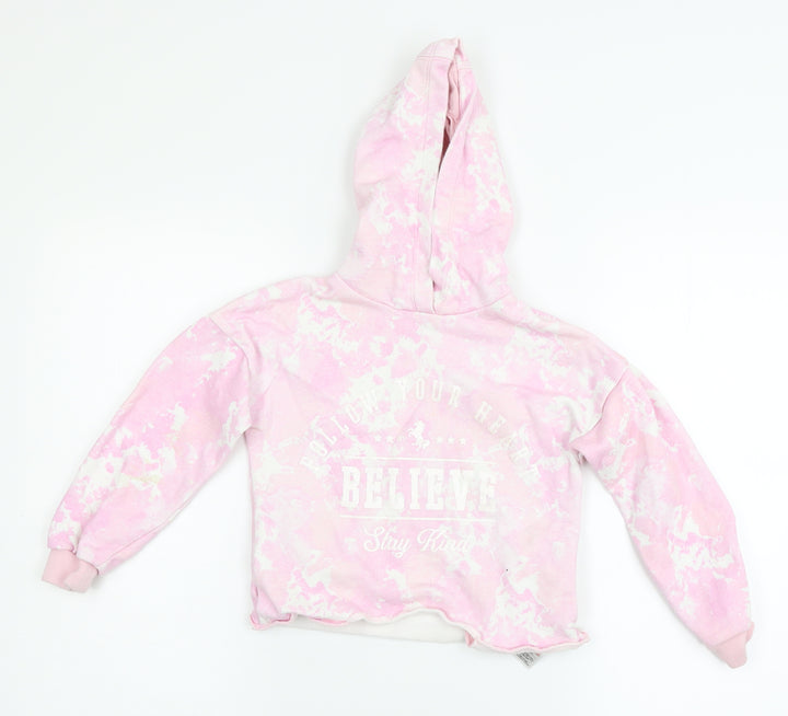 F&F Girls Pink   Pullover Hoodie Size 7-8 Years