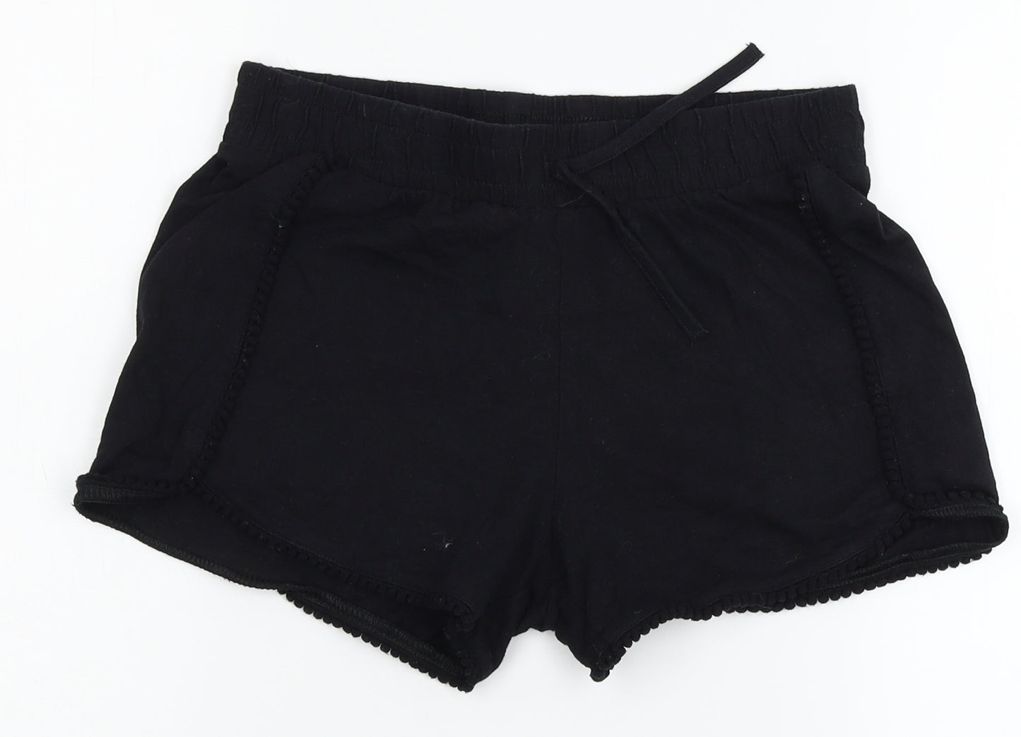 F&F Girls Black    Sleep Shorts Size 12-13 Years