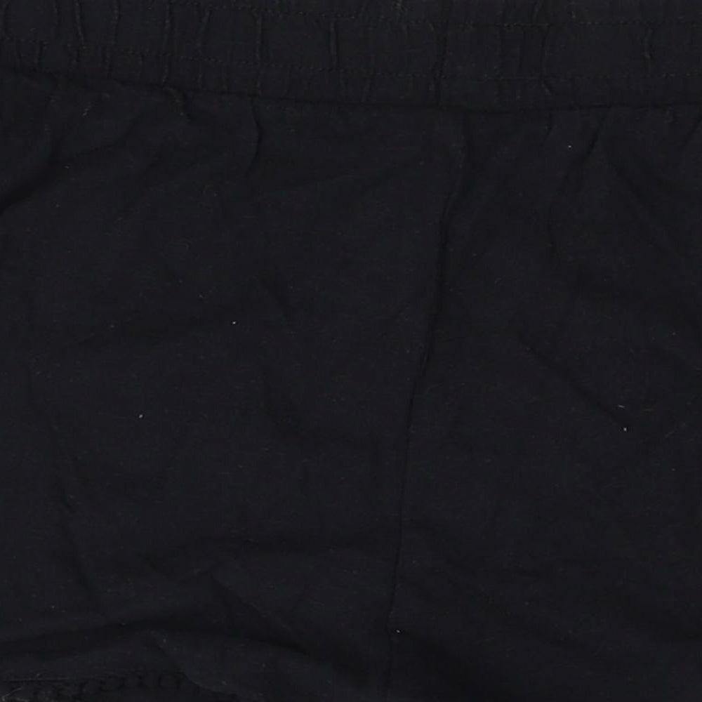 F&F Girls Black    Sleep Shorts Size 12-13 Years