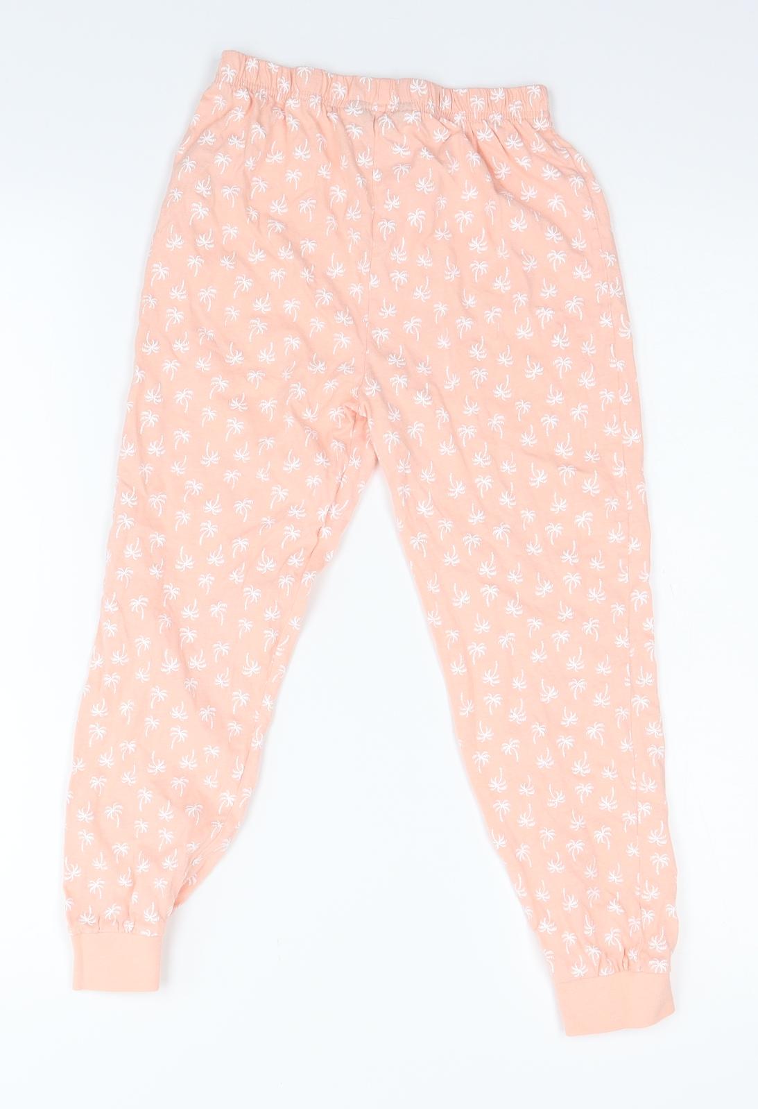 Primark Girls Pink Floral   Pyjama Pants Size 7-8 Years