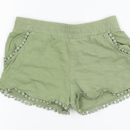 Matalan Girls Green    Sleep Shorts Size 6 Years