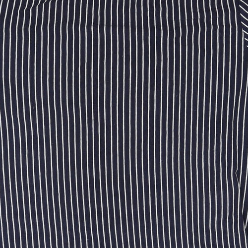 casual friday Mens Black Striped   T-Shirt Size M