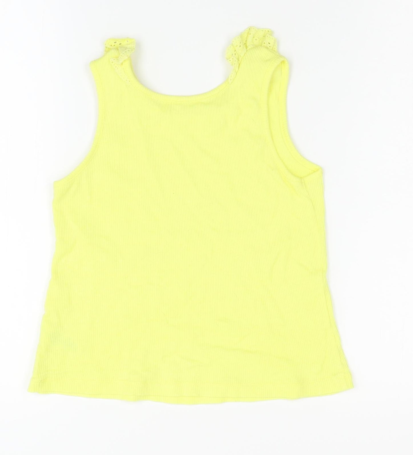 George Girls Yellow   Basic Tank Size 7-8 Years