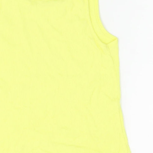 George Girls Yellow   Basic Tank Size 7-8 Years