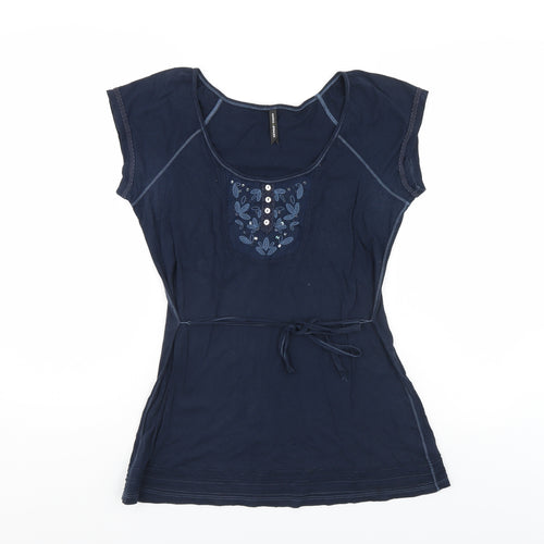 Marks and Spencer Womens Blue   Tunic Blouse Size 12
