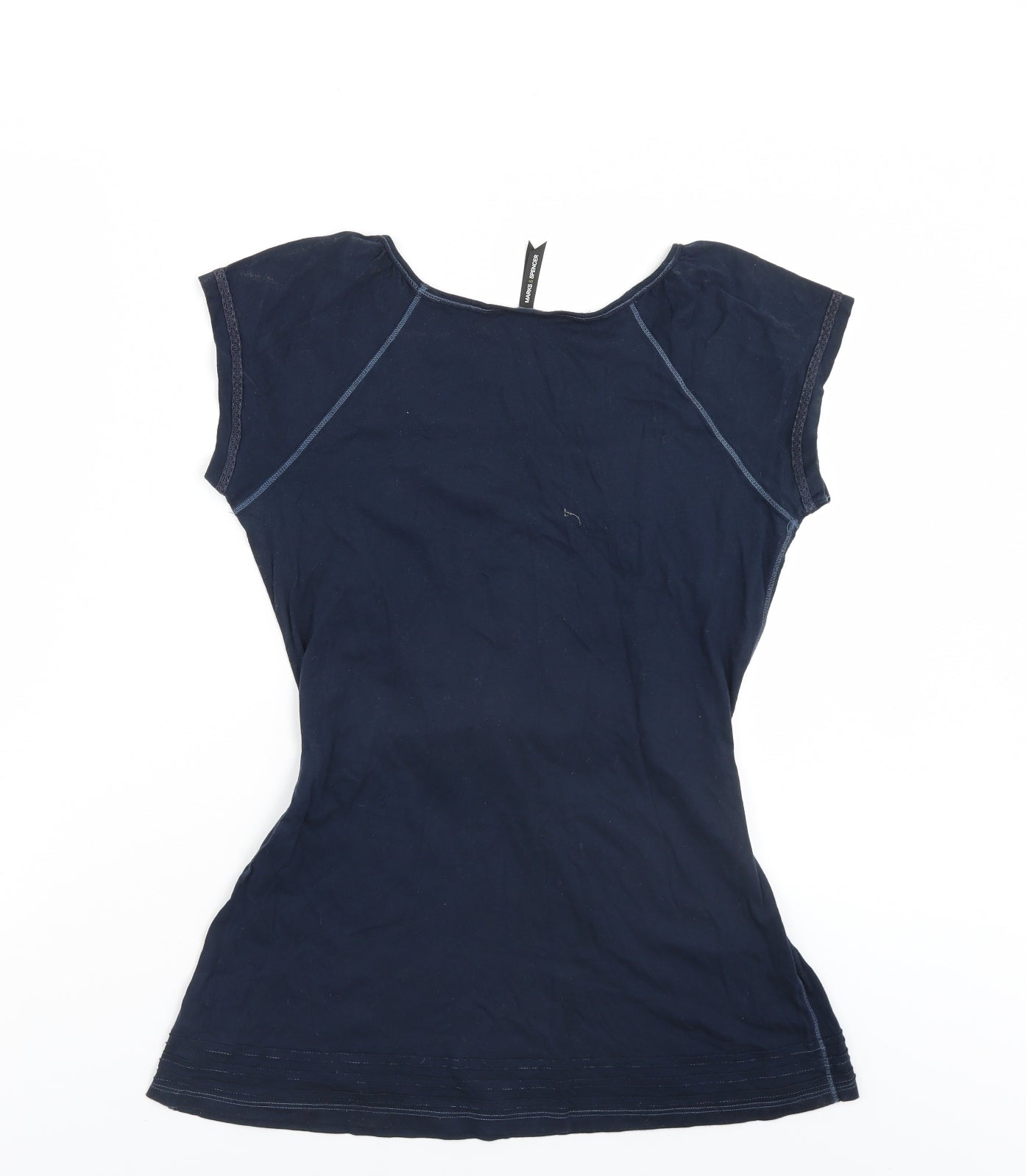 Marks and Spencer Womens Blue   Tunic Blouse Size 12