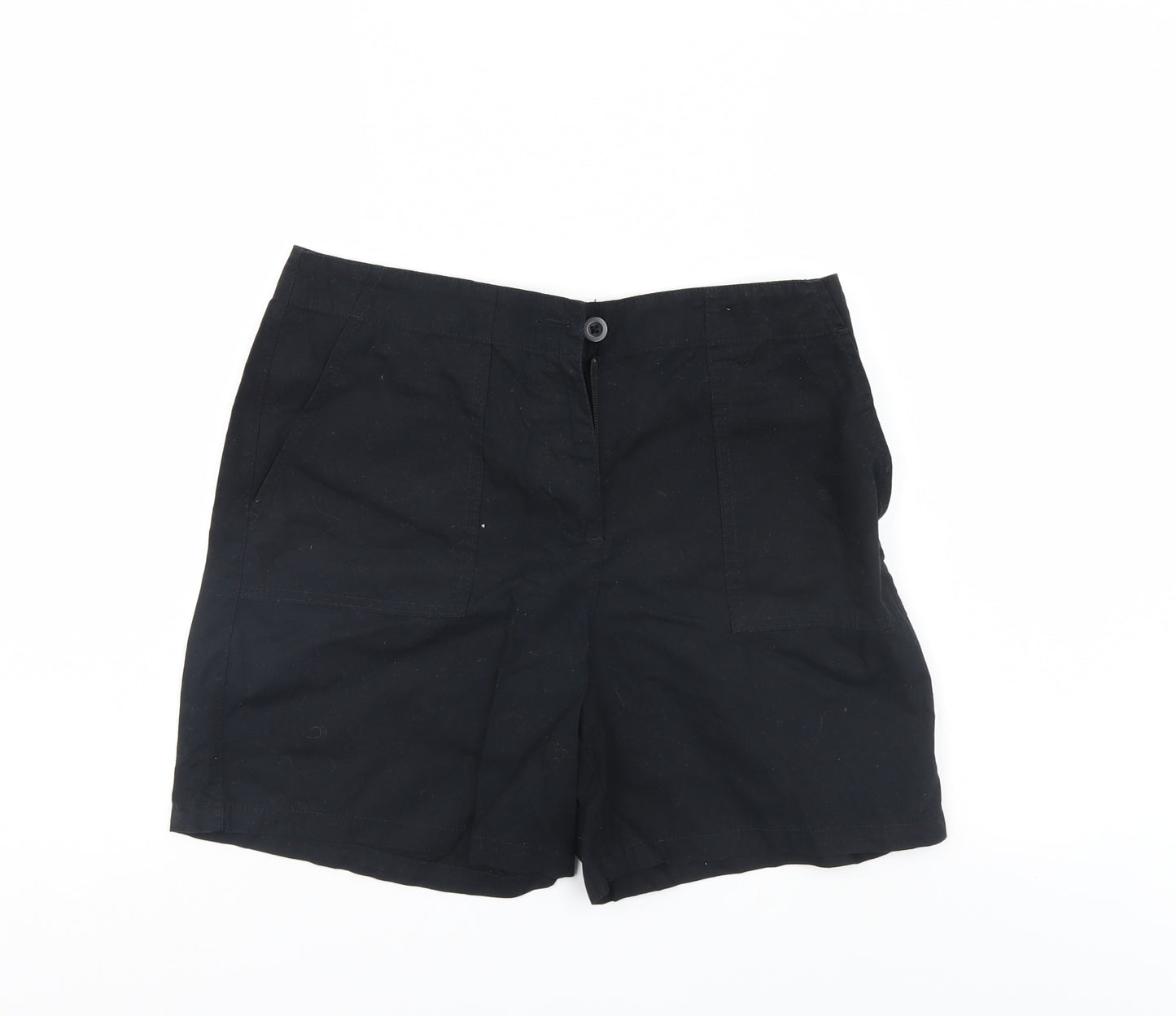 Marks & Spencer` Womens Black   Biker Shorts Size 12