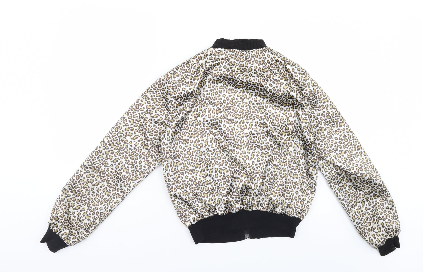 Preworn Womens Multicoloured Animal Print  Jacket  Size 14