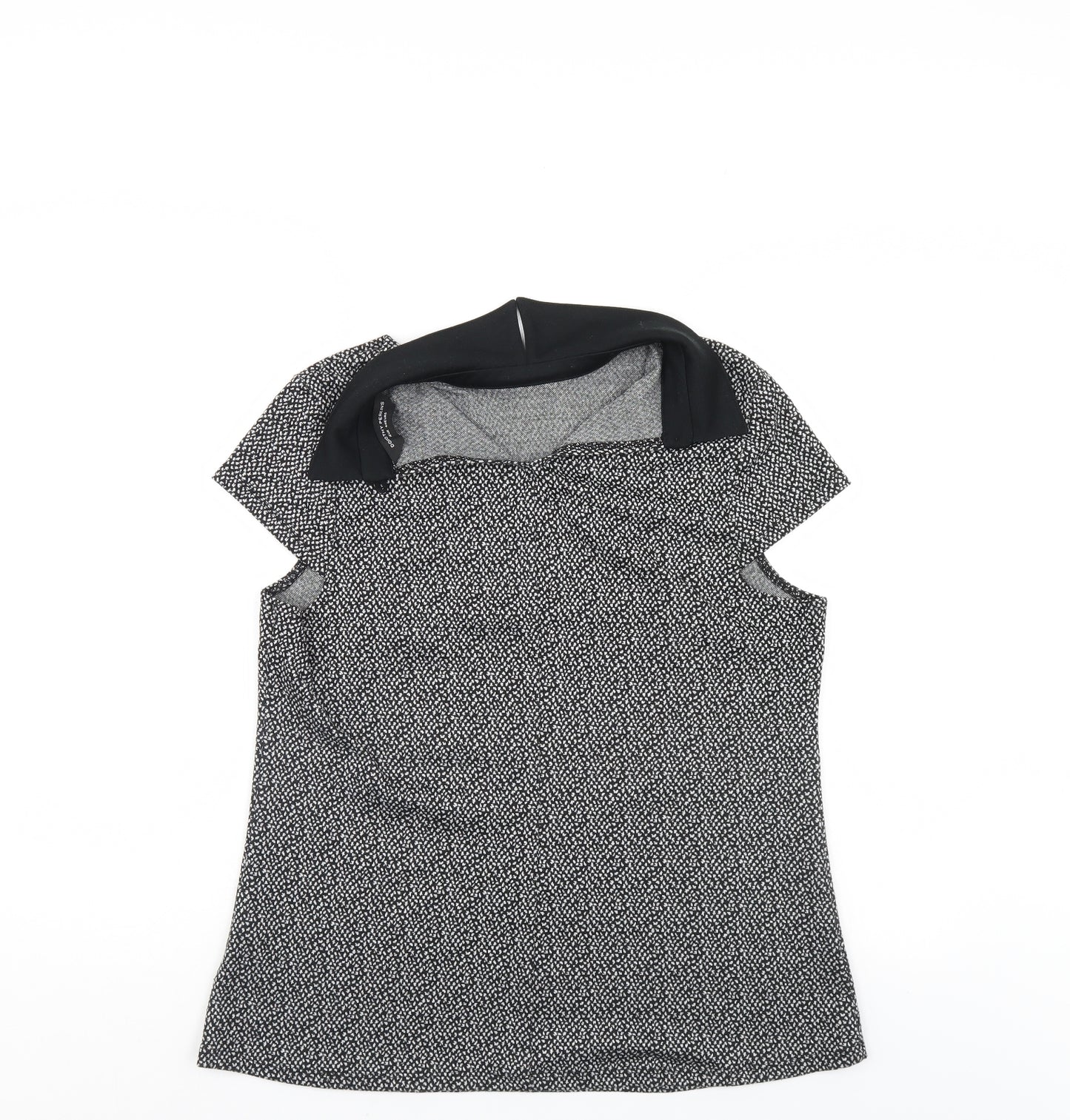 Dorothy Perkins Womens Black   Basic Blouse Size 16