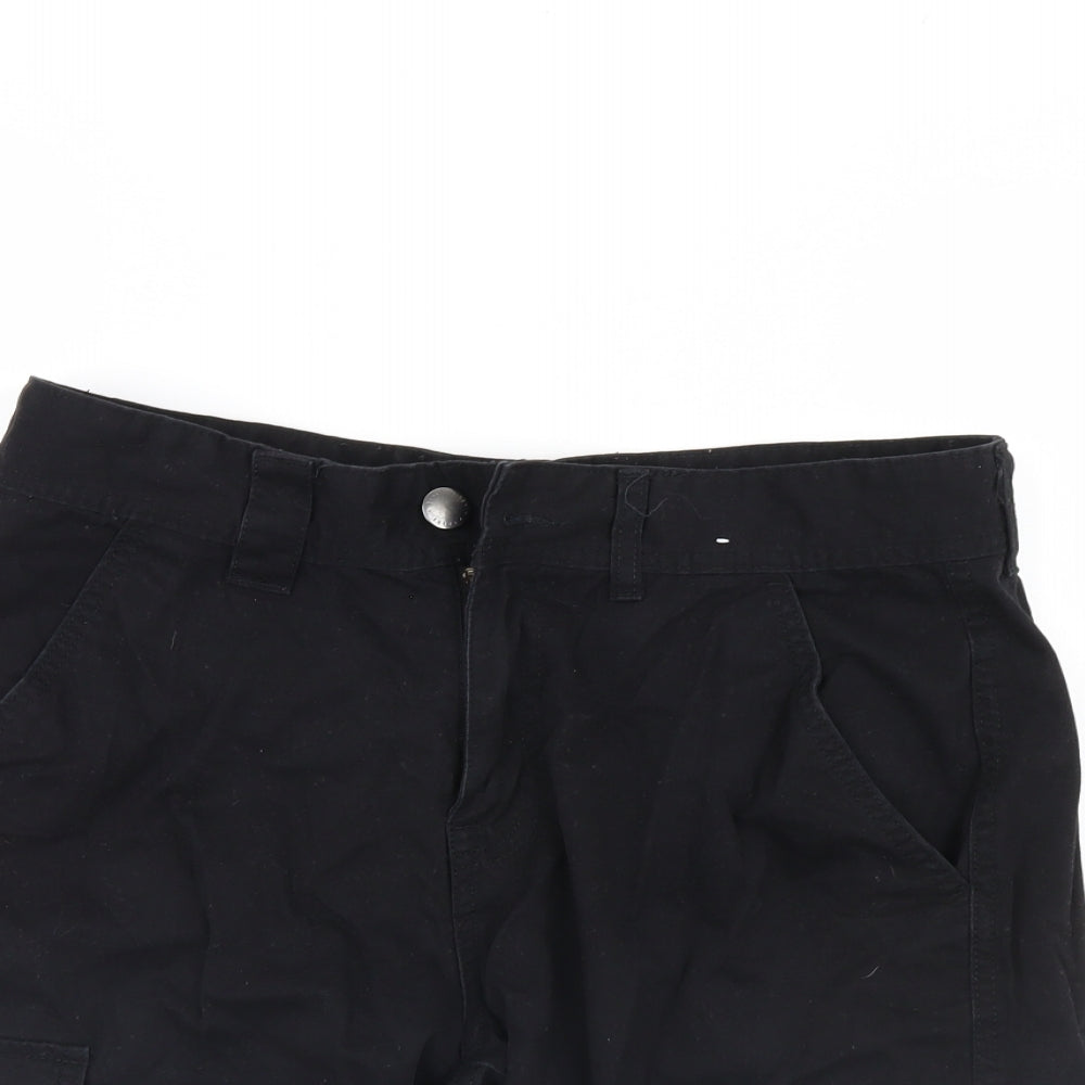 Denim & Co. Mens Black  Denim Cargo Shorts Size 32