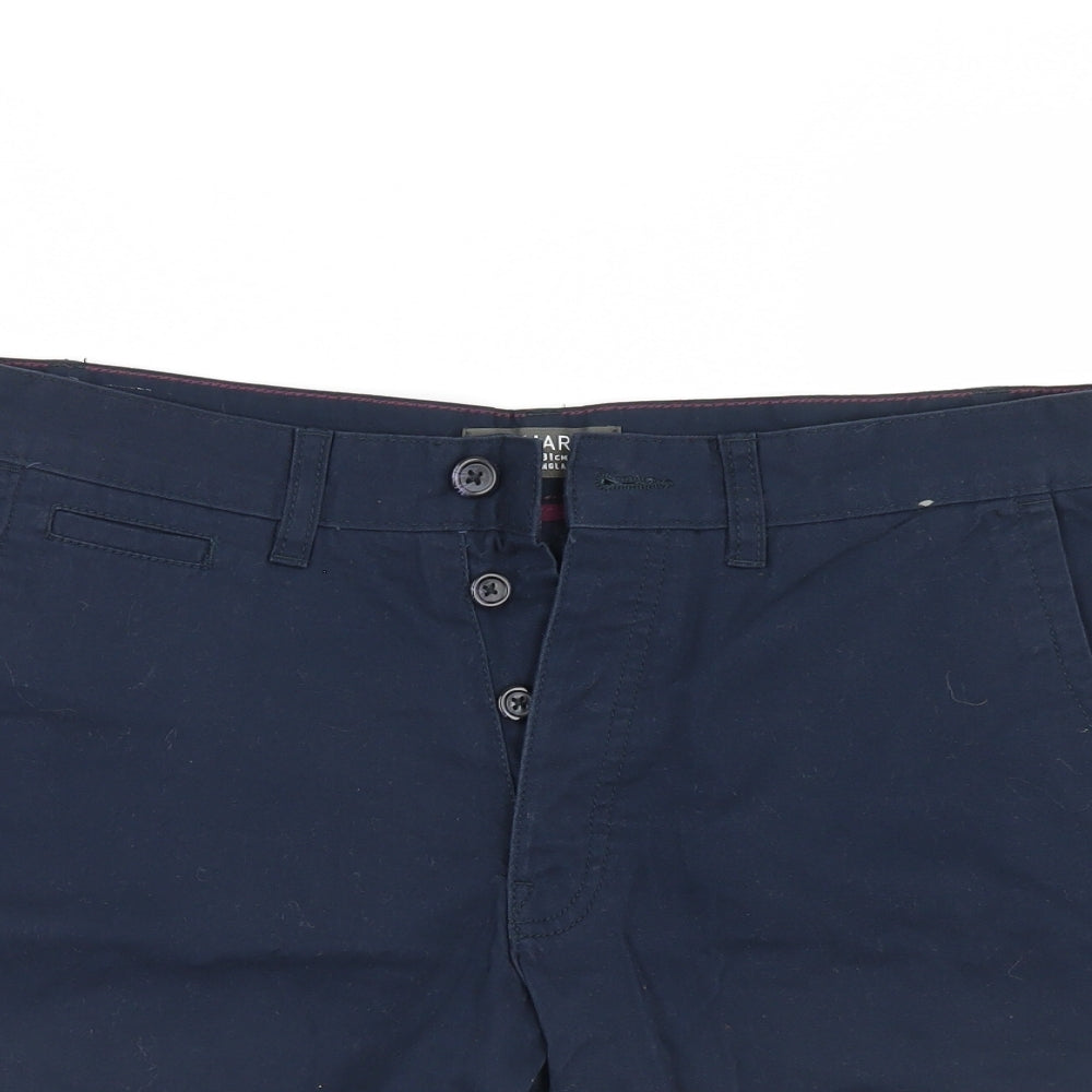 Primark Mens Blue   Chino Shorts Size 32