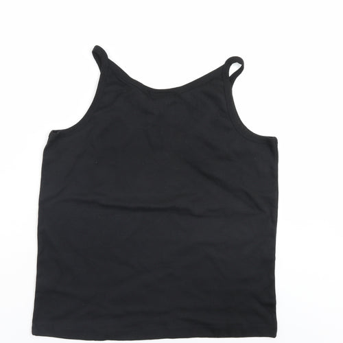 Dimentions Womens Black   Basic Tank Size XL