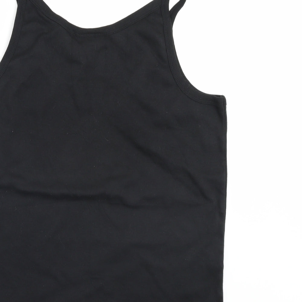 Dimentions Womens Black   Basic Tank Size XL