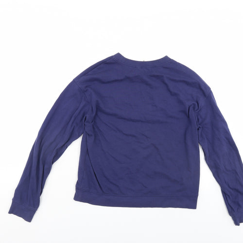 Divided Mens Blue   Pullover Sweatshirt Size M