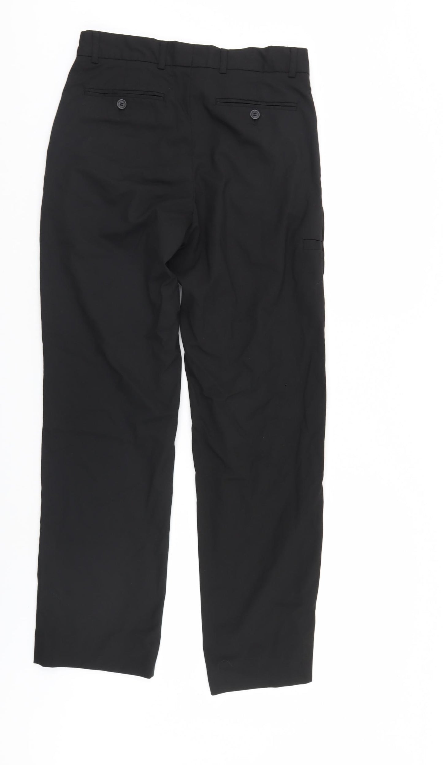 Corporate Wear Mens Black   Trousers  Size 30 L31 in