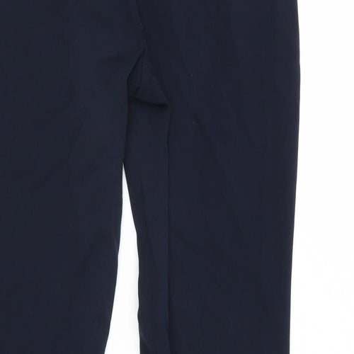 M&S Womens Blue   Trousers  Size 10 L29 in