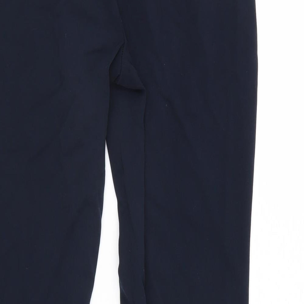 M&S Womens Blue   Trousers  Size 10 L29 in
