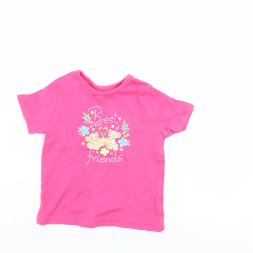 Disney Girls Pink   Basic Casual Size 12-18 Months