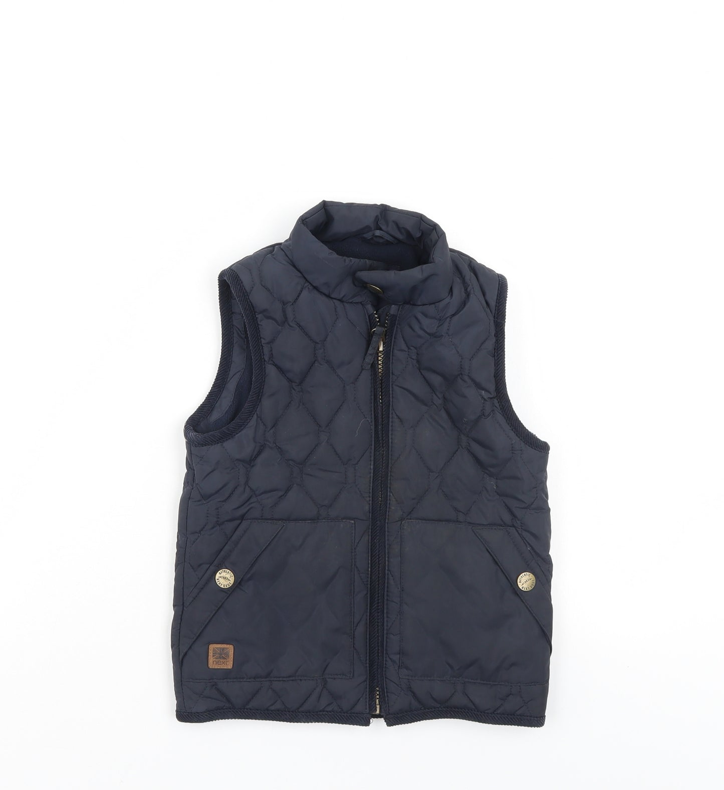 NEXT Boys Blue   Gilet Jacket Size 3-4 Years