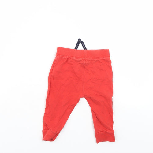 Maine Baby Red   Sweatpants Trousers Size 6-9 Months