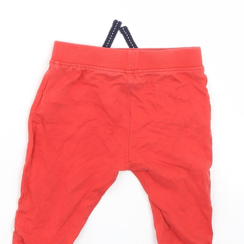 Maine Baby Red   Sweatpants Trousers Size 6-9 Months