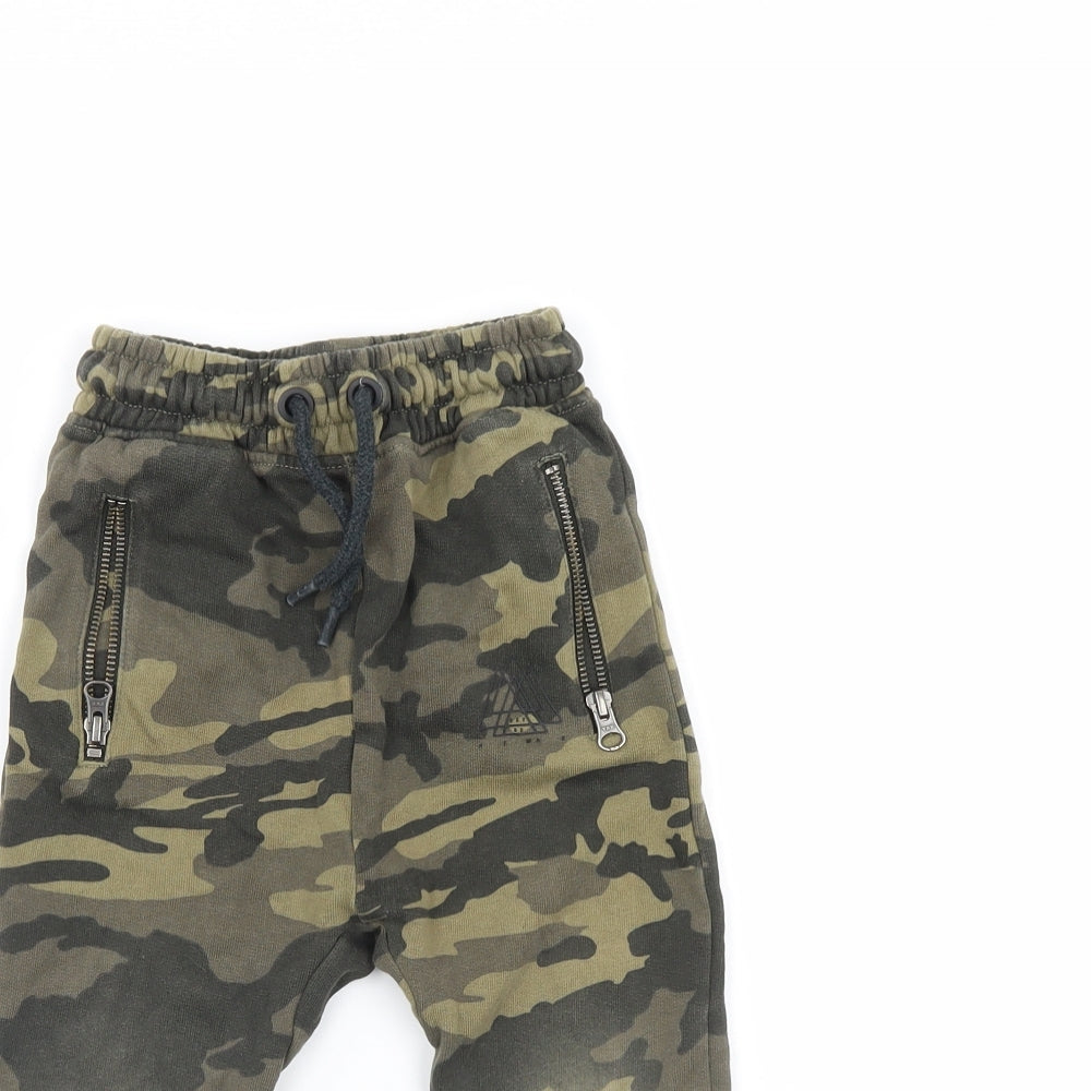 NEXT Boys Multicoloured Camouflage  Sweatpants Trousers Size 4 Years