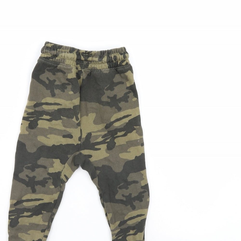 NEXT Boys Multicoloured Camouflage  Sweatpants Trousers Size 4 Years