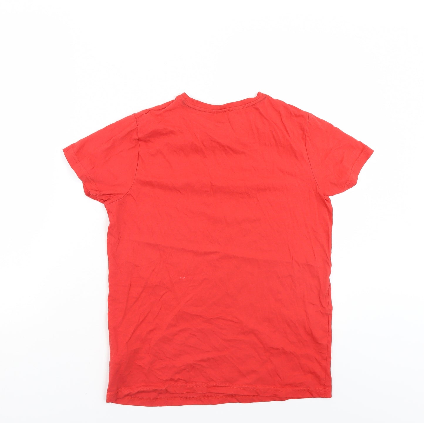 Rebel Boys Red   Basic Polo Size 12-13 Years