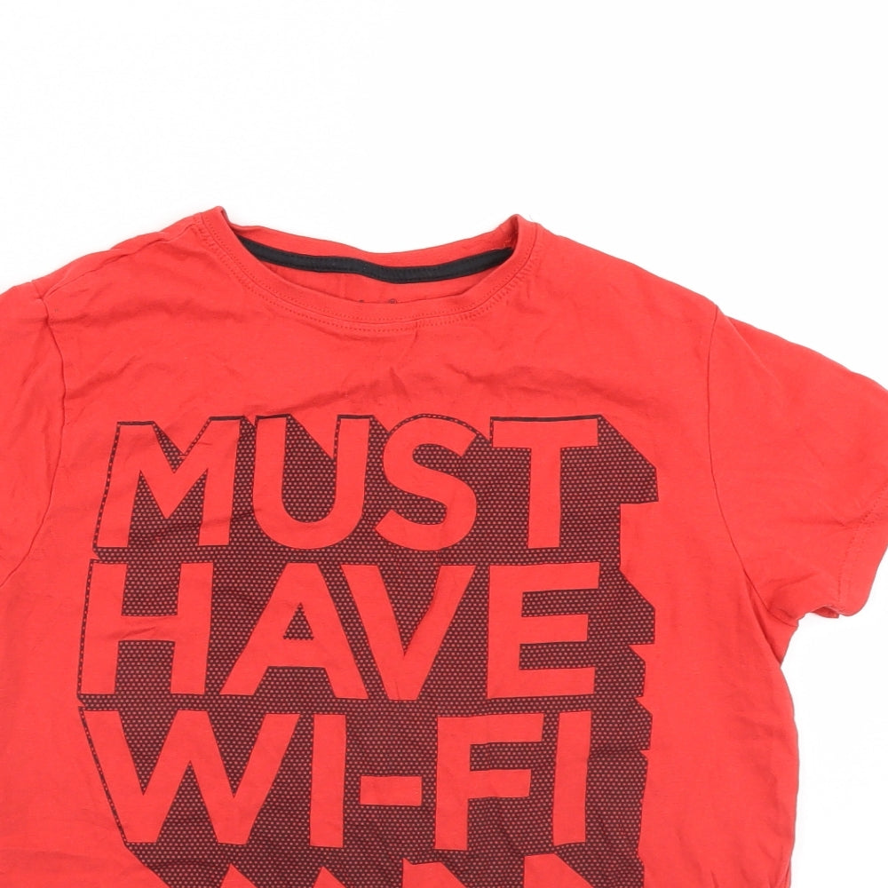 Rebel Boys Red   Basic Polo Size 12-13 Years