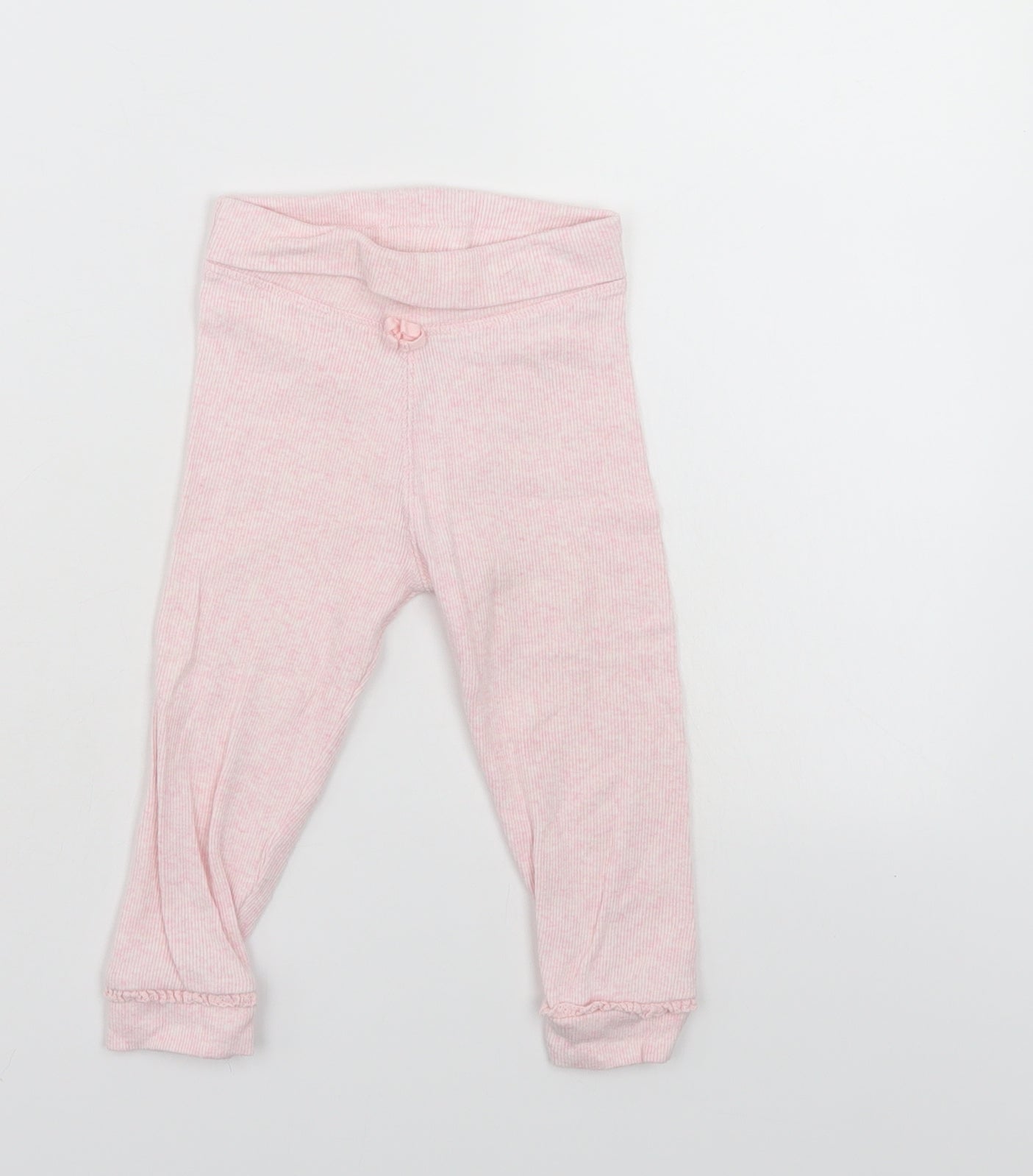 NEXT Girls Pink   Sweatpants Leggings Size 12-18 Months