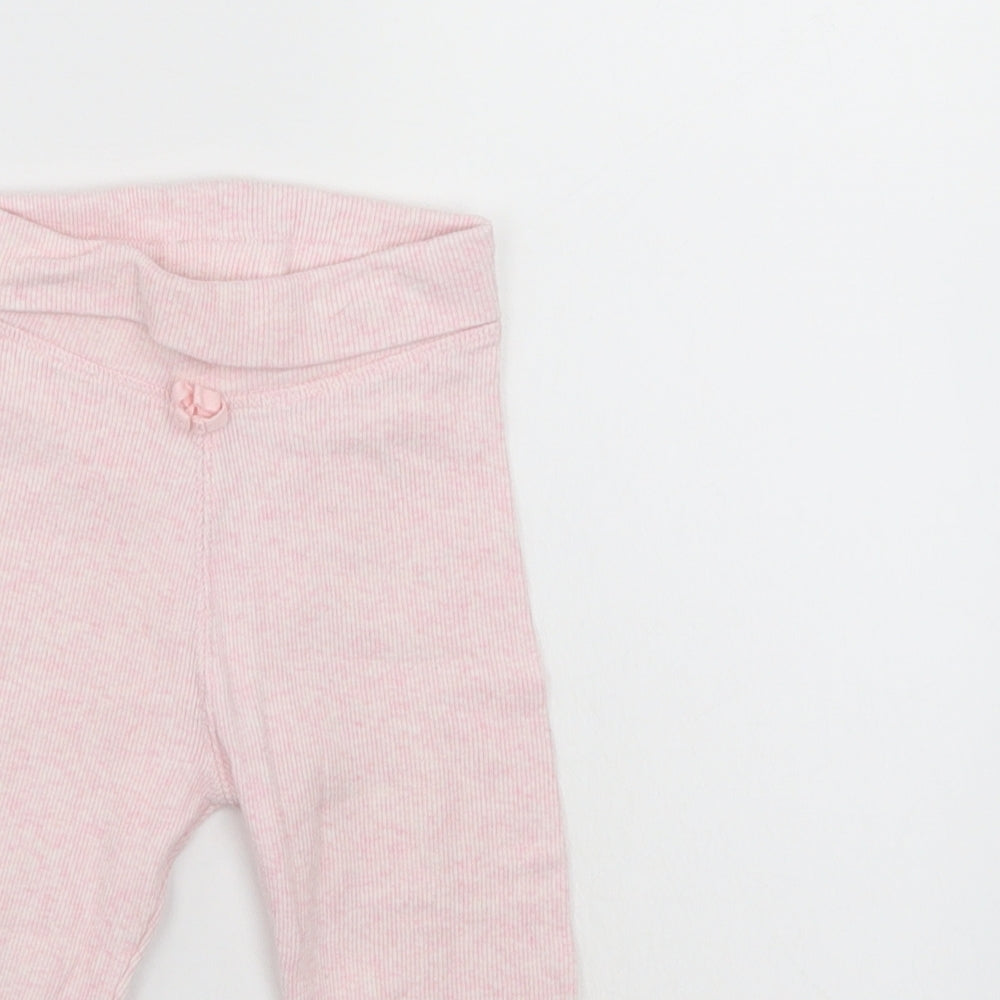 NEXT Girls Pink   Sweatpants Leggings Size 12-18 Months
