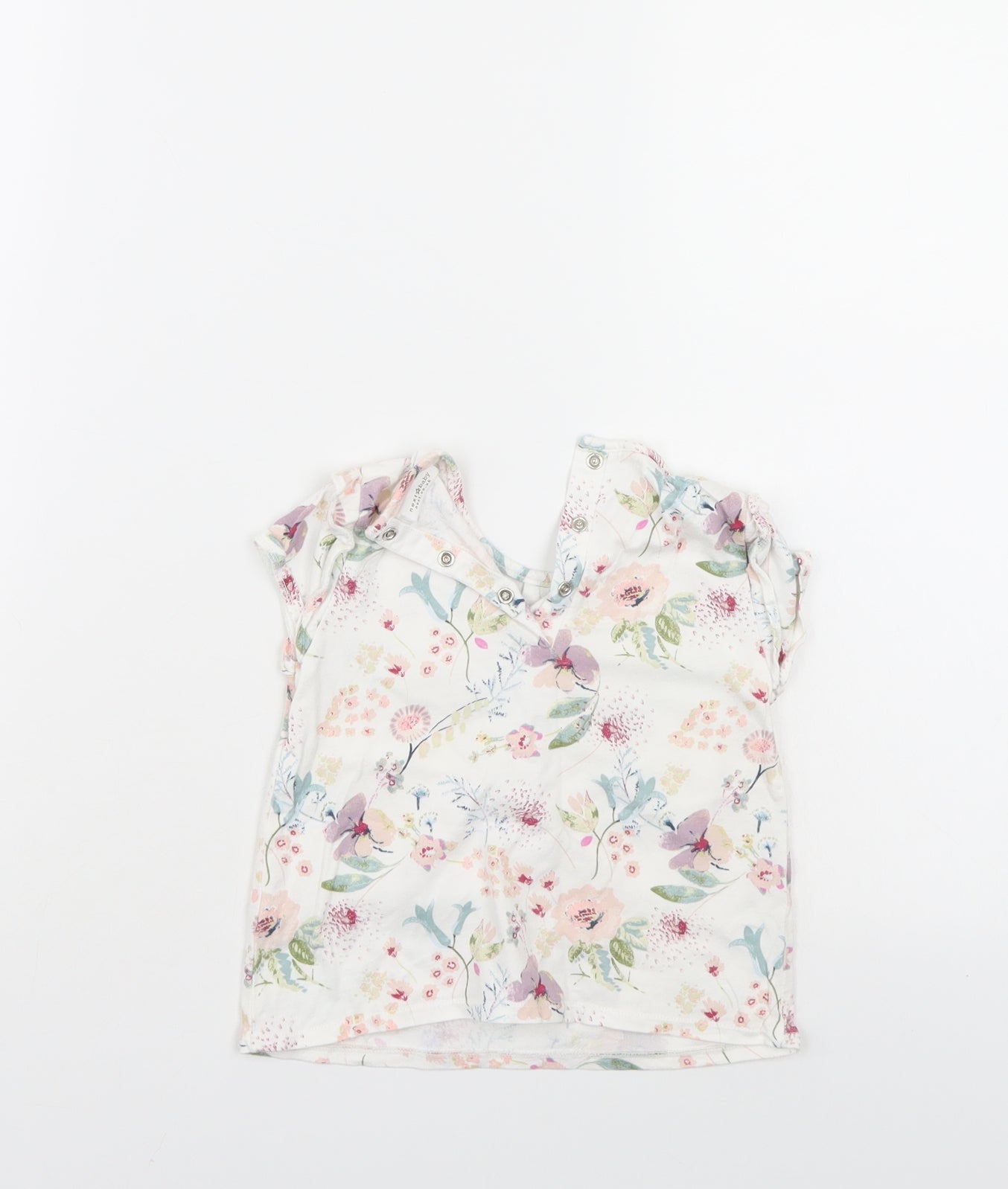 NEXT Boys White Floral  Basic Casual Size 12-18 Months