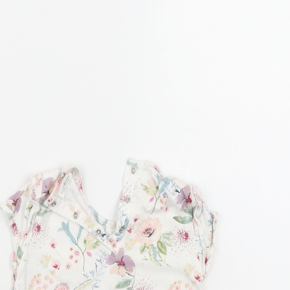 NEXT Boys White Floral  Basic Casual Size 12-18 Months