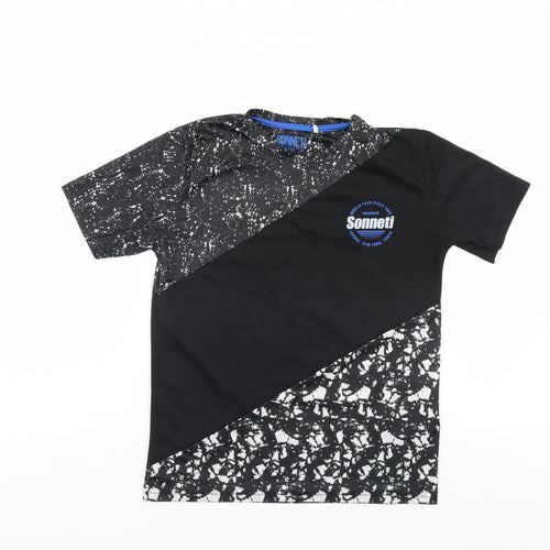 Soneti Boys Black   Basic Casual Size 14 Years