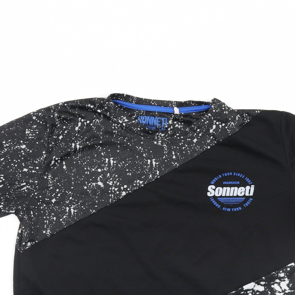 Soneti Boys Black   Basic Casual Size 14 Years